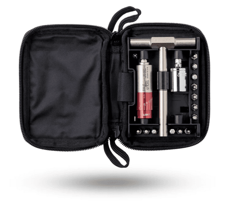 RIFLE AND OPTICS TOOLKIT WITH ALL-IN-ONE TORQUE DRIVER 15-65