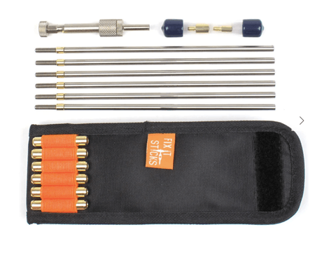 CLEANING ROD KIT _ składany wycior  6.5 mm